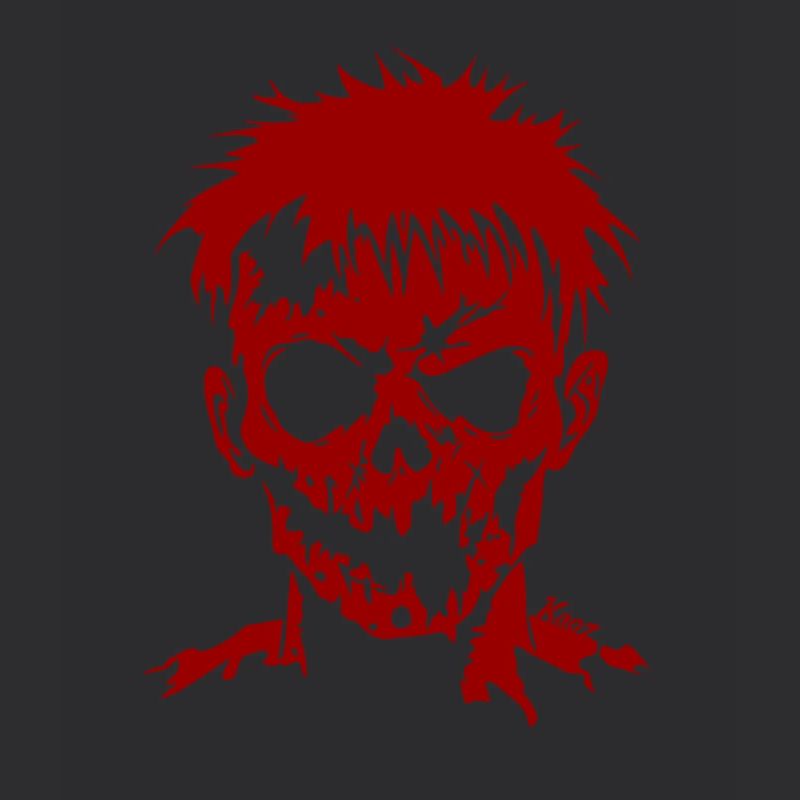 Dunkler Schatten Zombie mit leerem Blick