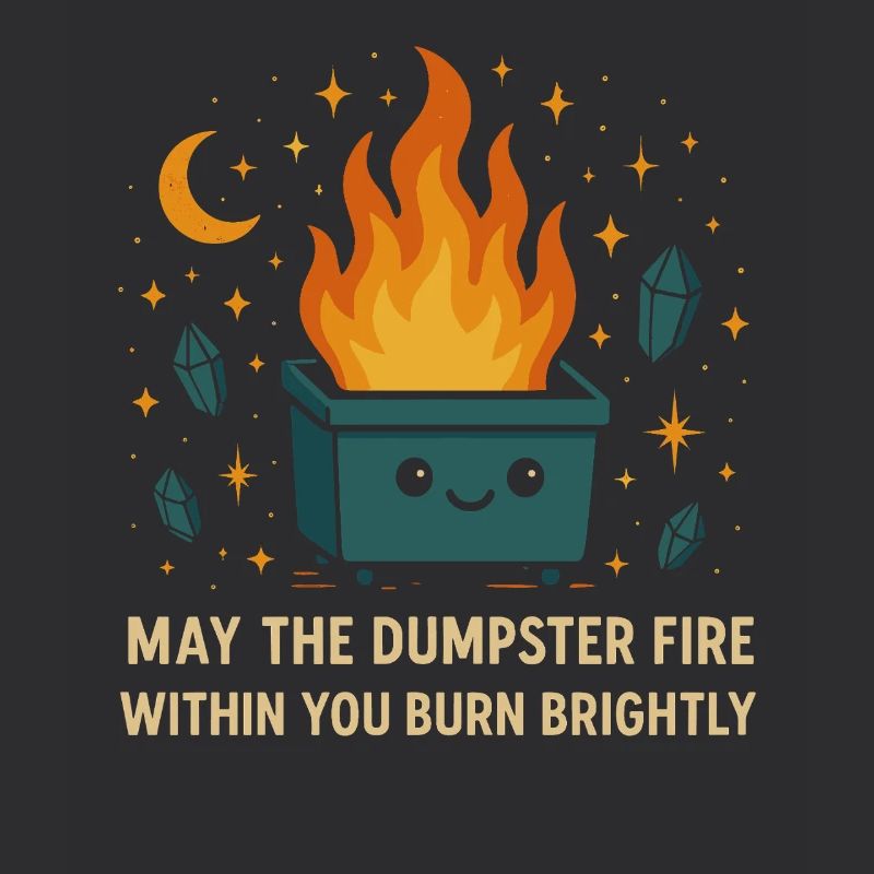 Dumpster Fire Funny