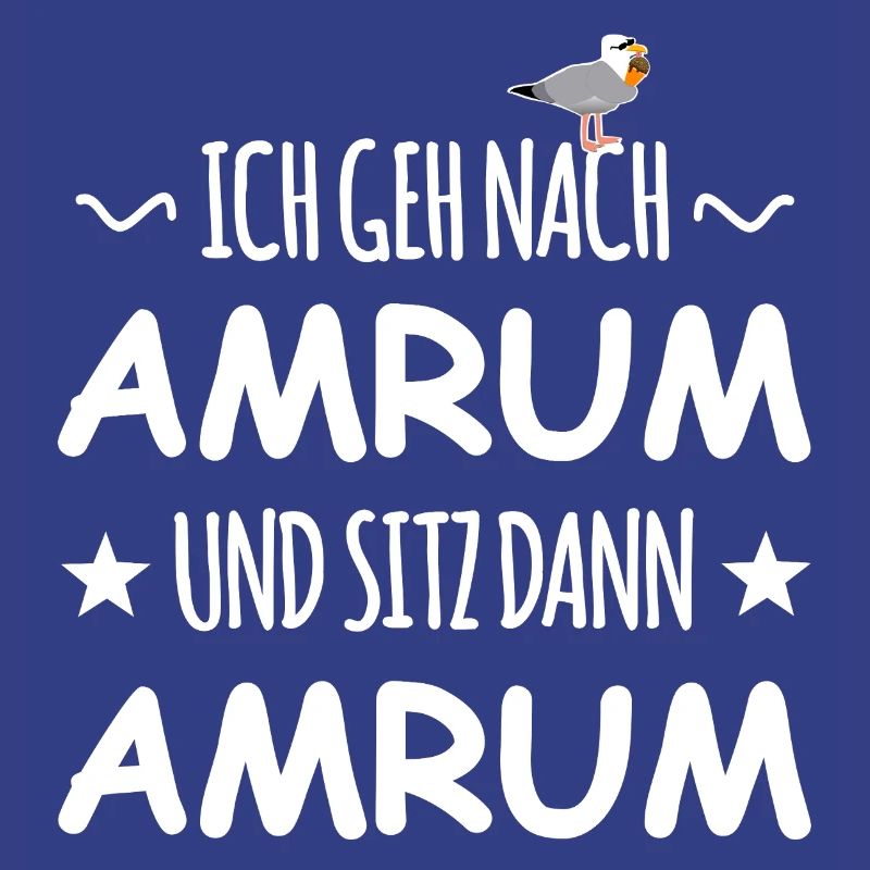 Amrum with schnapps seagull