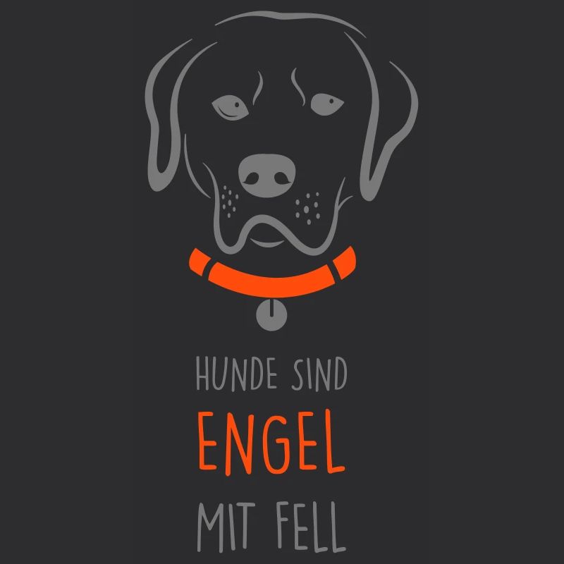 Hunde sind Engel mit Fell