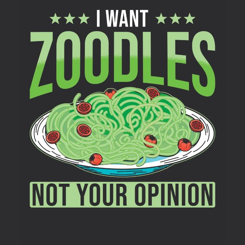 Zoodles Zucchini Pasta Spruch