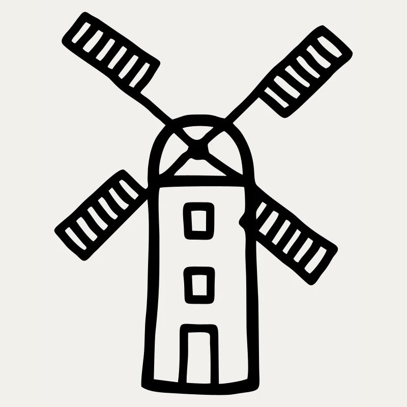 Moulin de vent - énergie éolienne