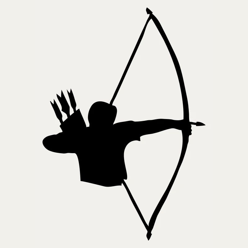 Longbow tir t-shirt d'impression pour groupes, des