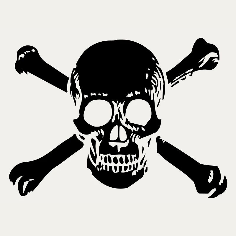 OLD SCHOOL SKULL 1C