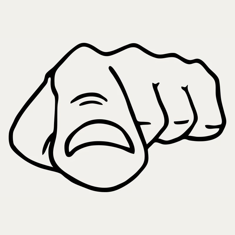 pointing finger