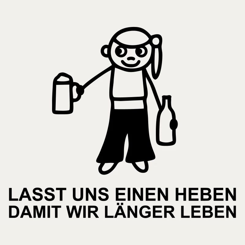 Strichmännchen Trinkspruch