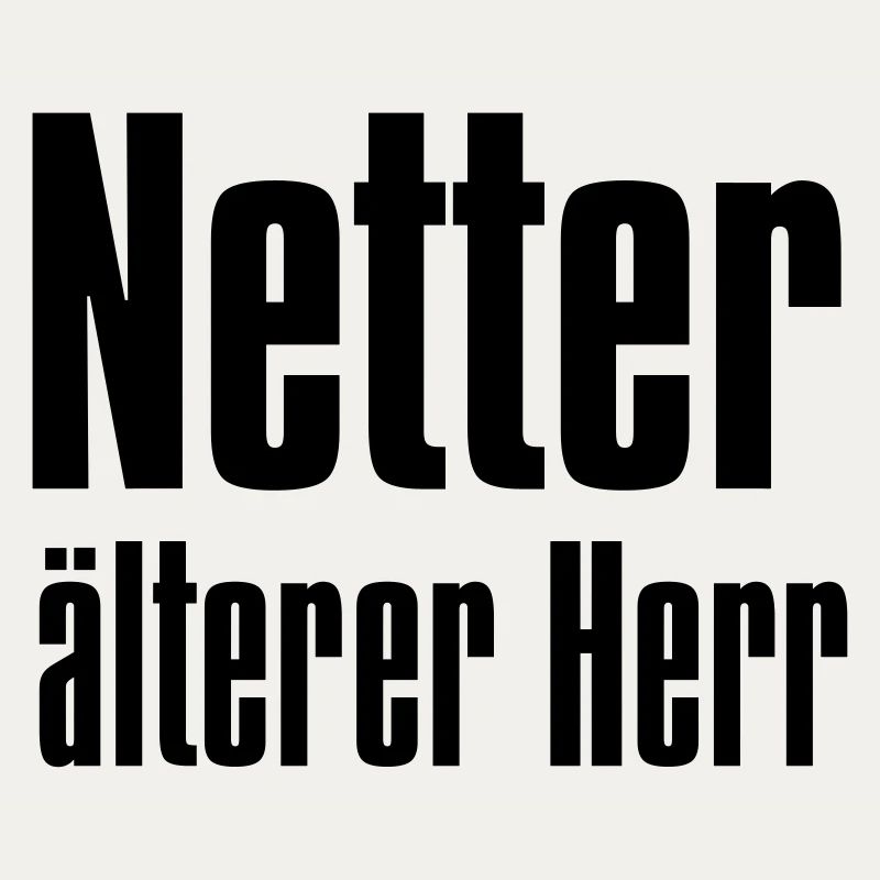 netter, älterer Herr