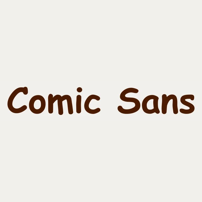 Comic Sans