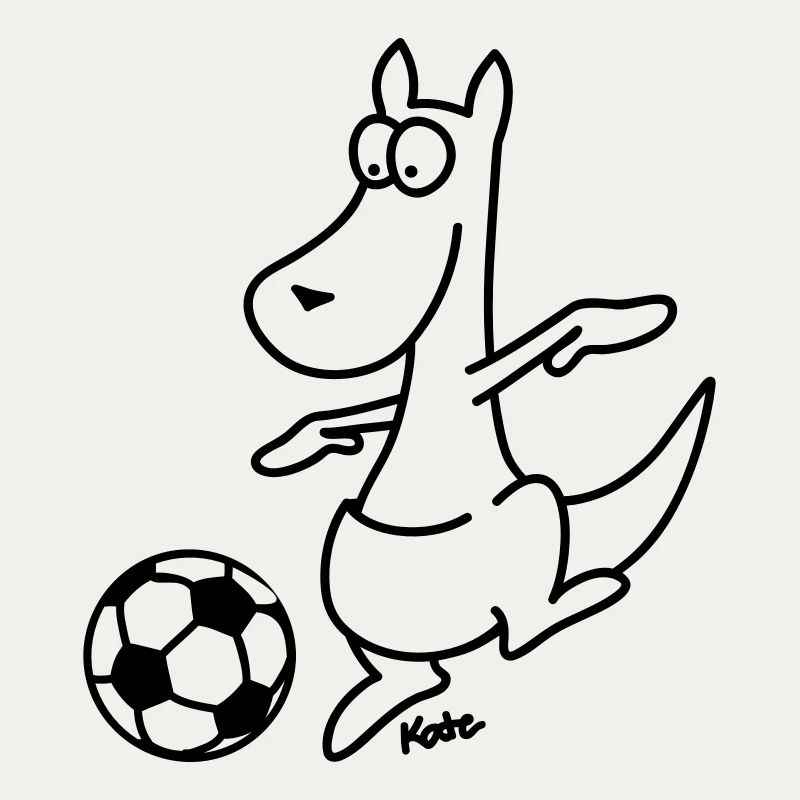 soccer kangaroo