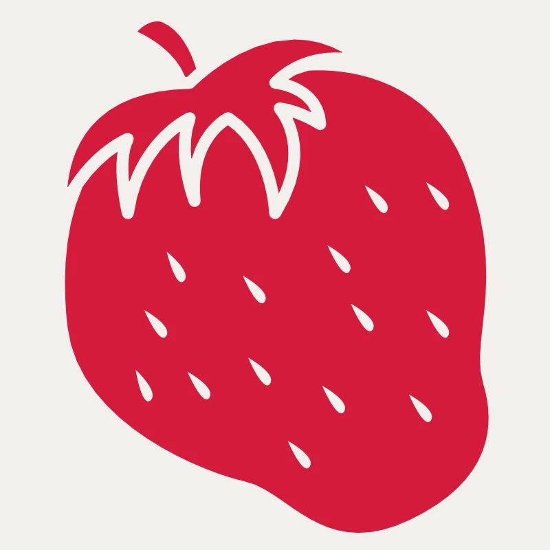 ERDBEERE einzigen Farbe