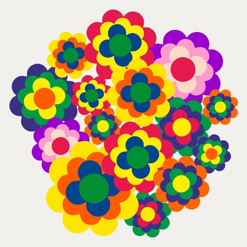 beaucoup plus de fleurs