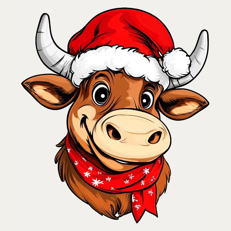 Taureaux de Noël