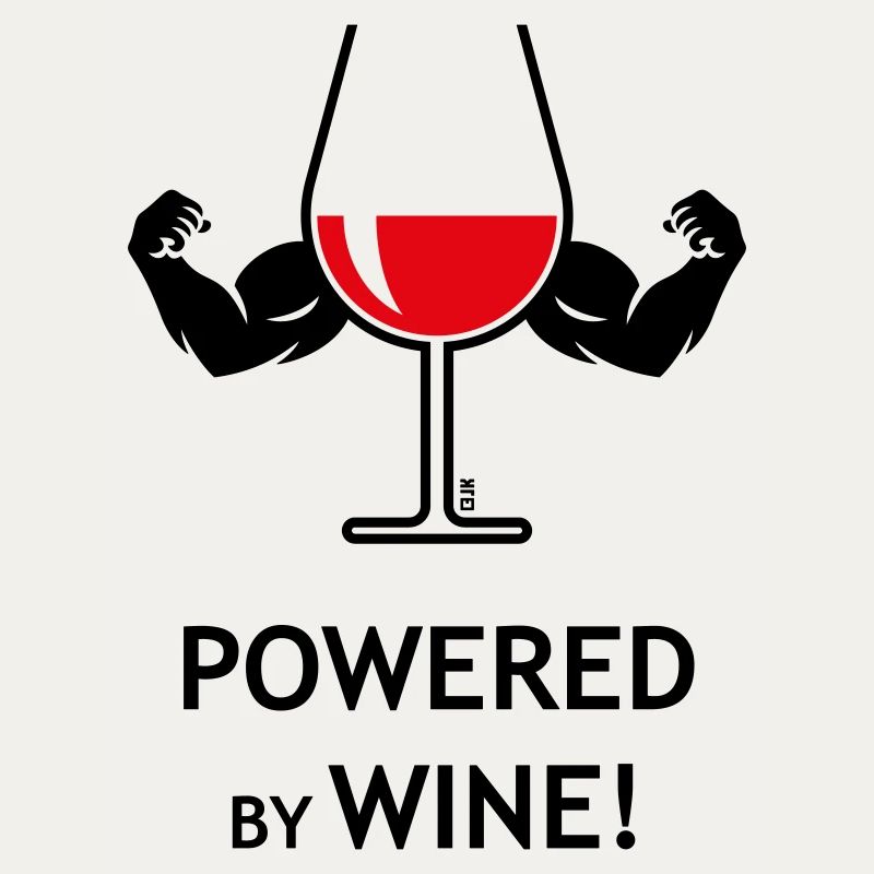 Powered By Wine! (Wein / Rotwein / Offen / 2C)
