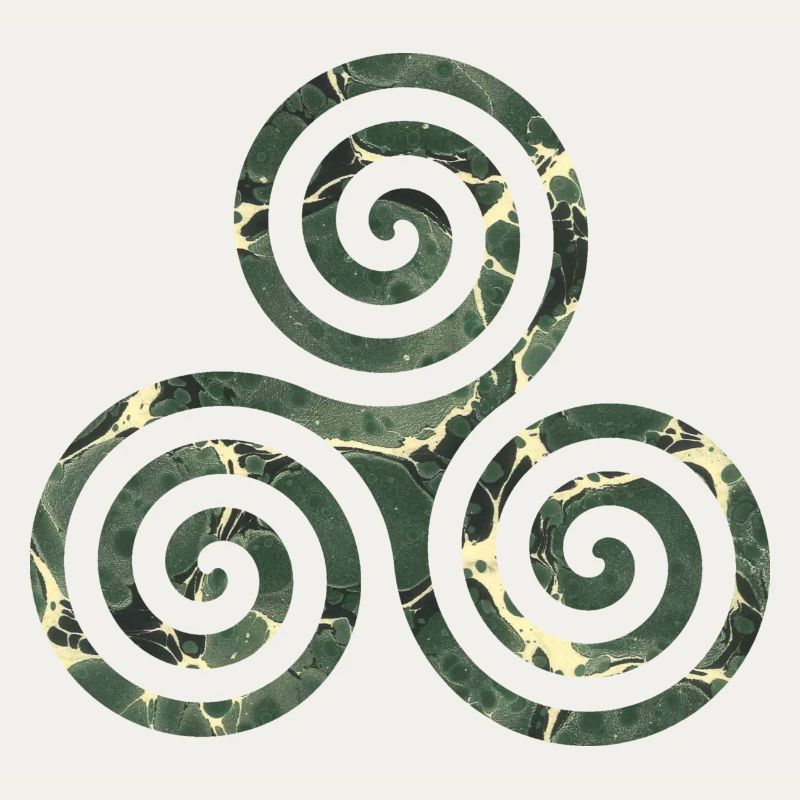 keltisches symbol triskele e 226