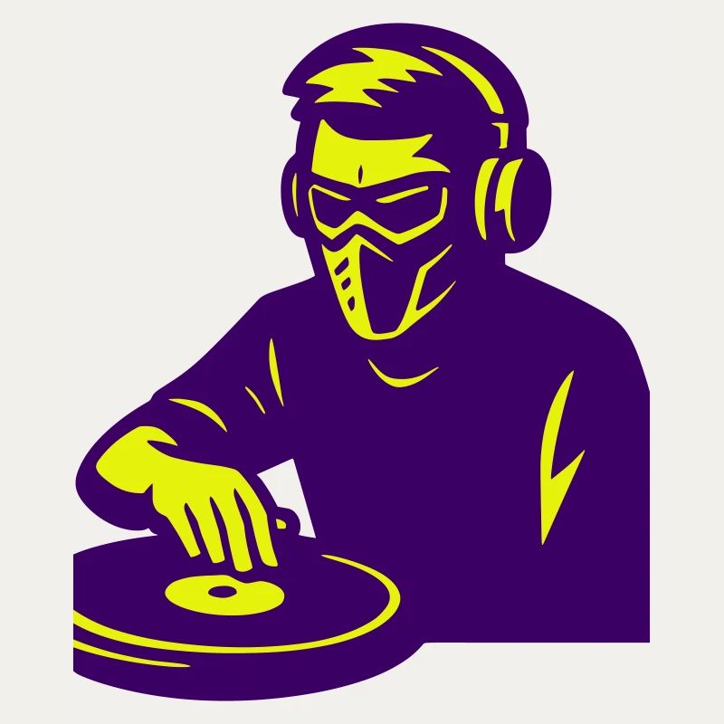 Futuristischer DJ