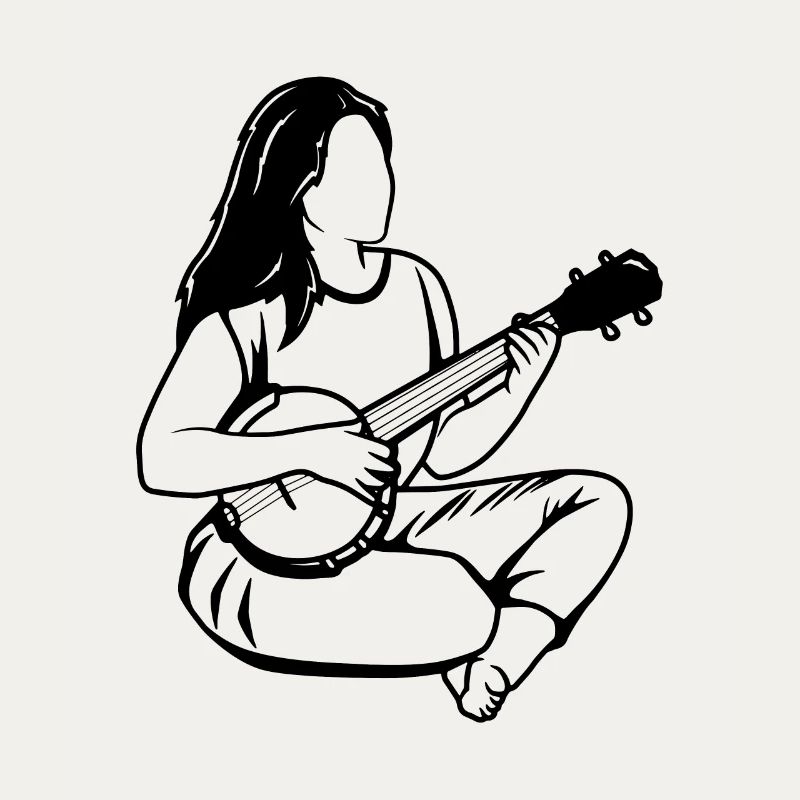 Joueuse de banjo
