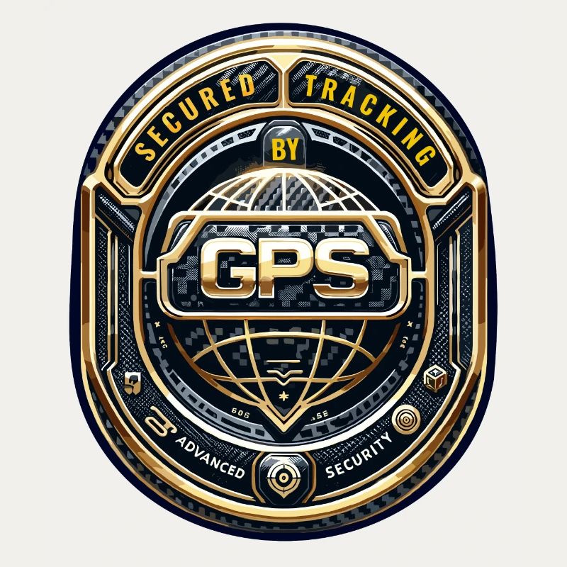 GPS-Tracking Warnaufkleber