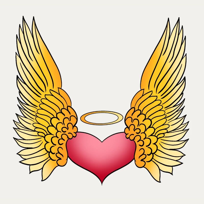 Himmlische Liebe | Herz | Engel | Geschenkidee