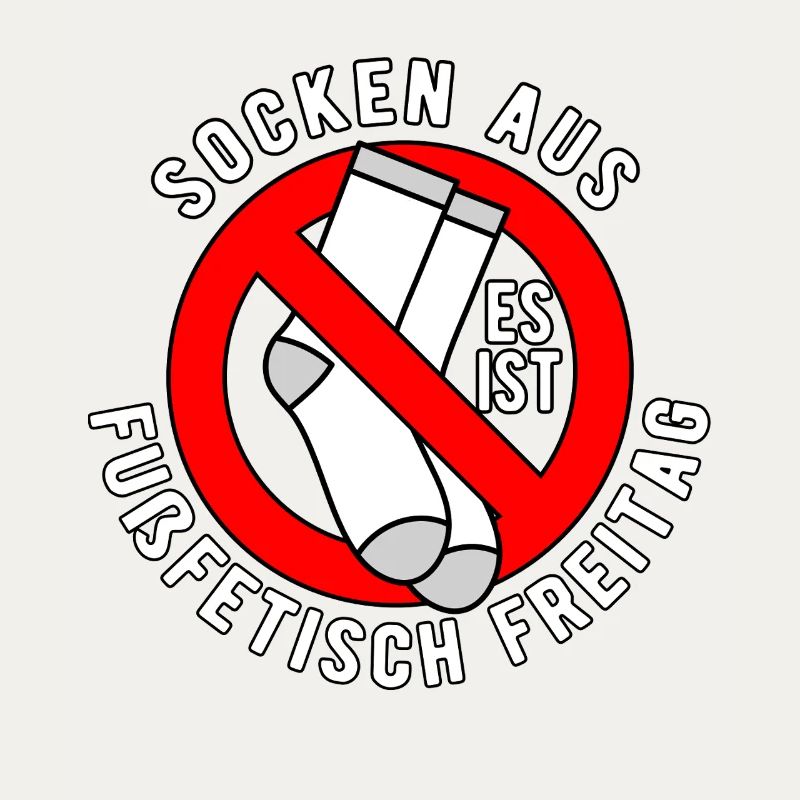 No socks allowed shield feet