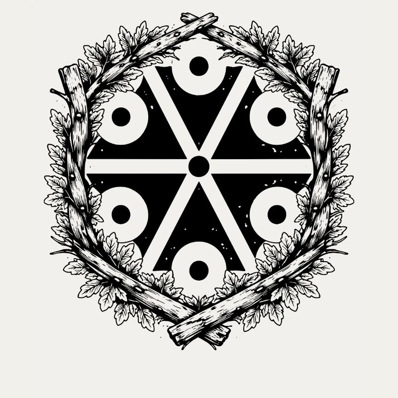 Symbole de Perun Dieu du Tonnerre slave