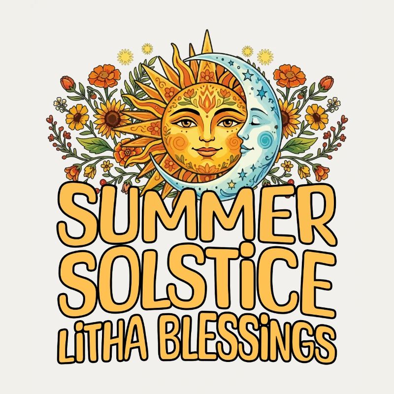 Litha Pagan Sommersolverv Midtsommer Midsommar