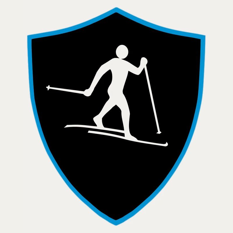 Langlauf Schild