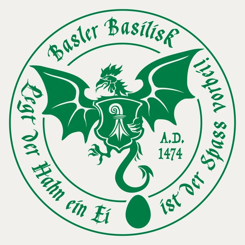 Basilisk von Basel (dunkle Variante)