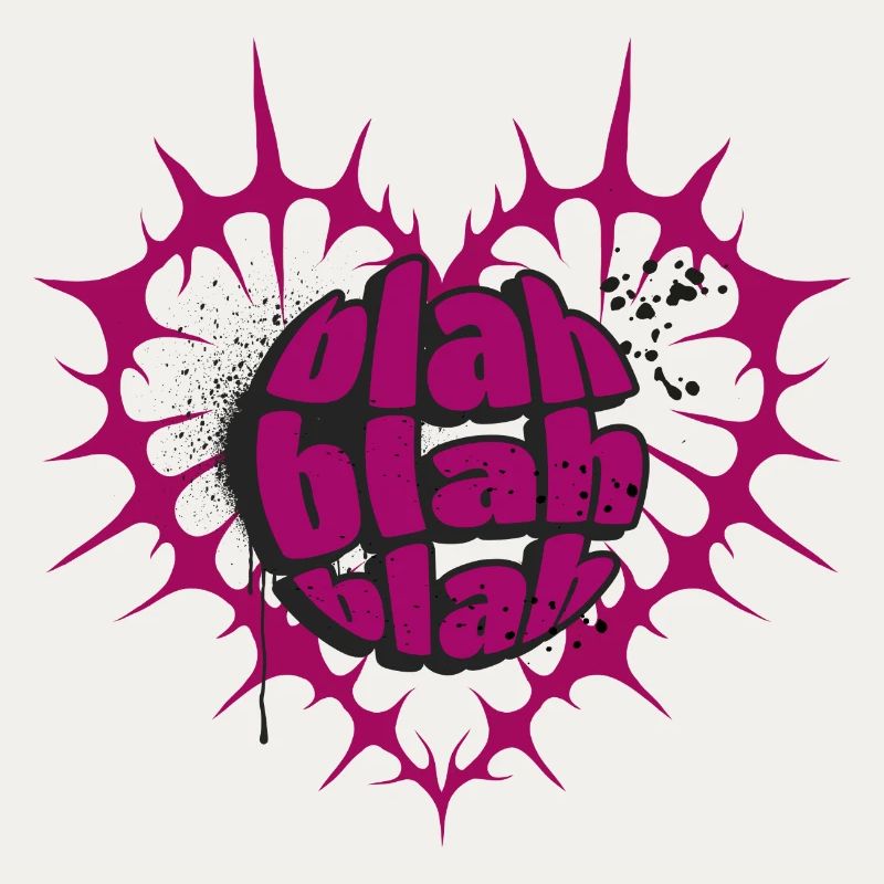 "Blah Blah Blah" Statement Tee