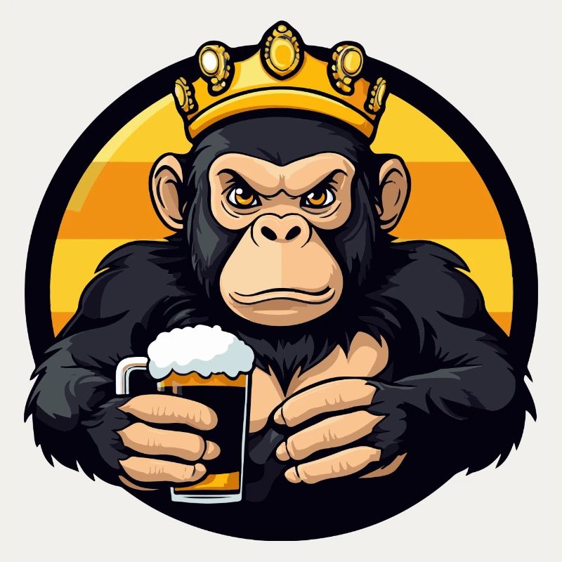Affe Bier Comic