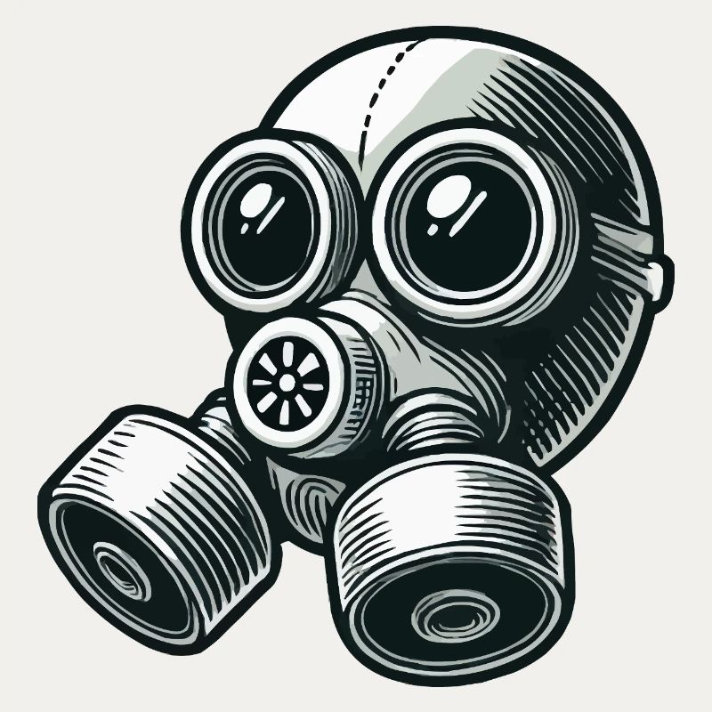 masque à gaz