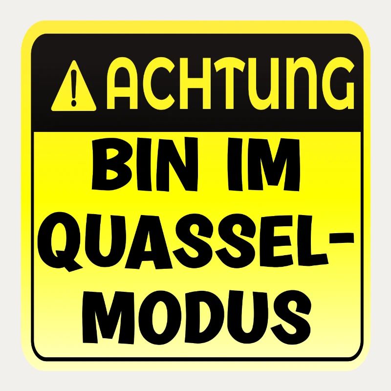 Lustige Muttertagssprüche - Quasselmodus Warnung