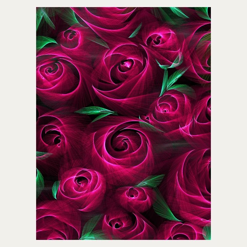Romance Bouquet de roses rouges Amour Moderne