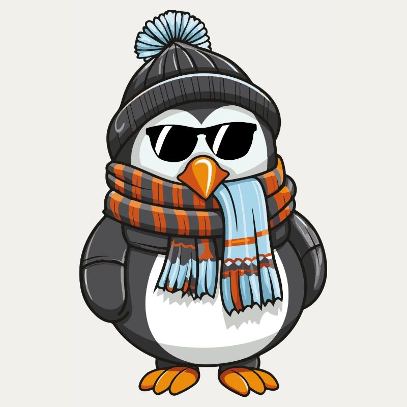 Penguin Comic Winter