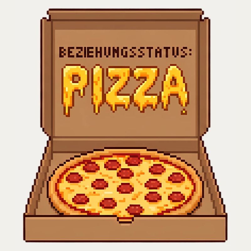 Statut relationnel Pizza célibataire Saint-Valentin