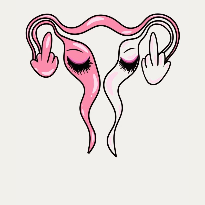 Eierstöcke / Gebärmutter mit Lashes