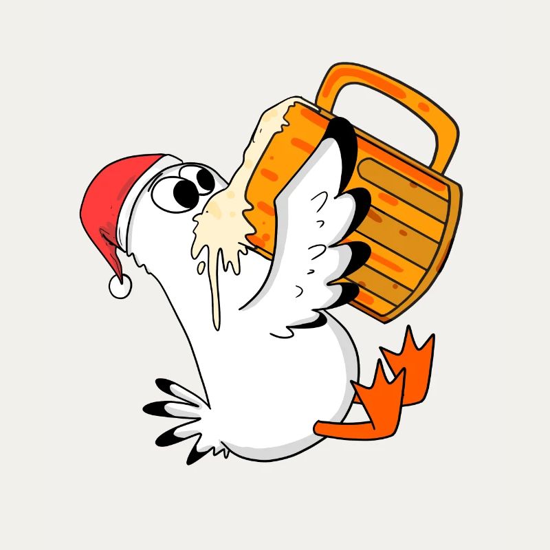 Möwe Bier Weihnachten