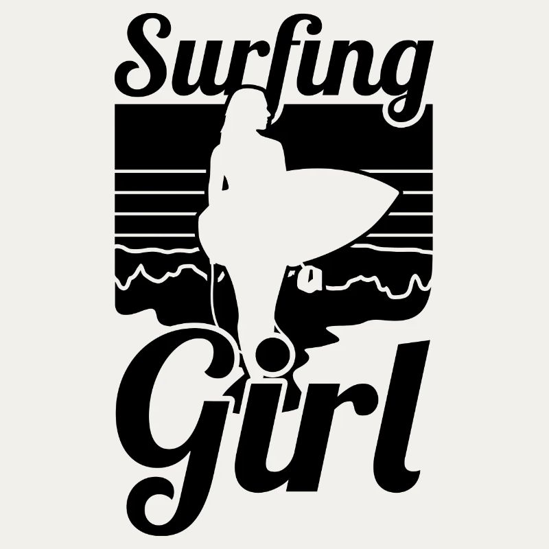 Fille surfeuse
