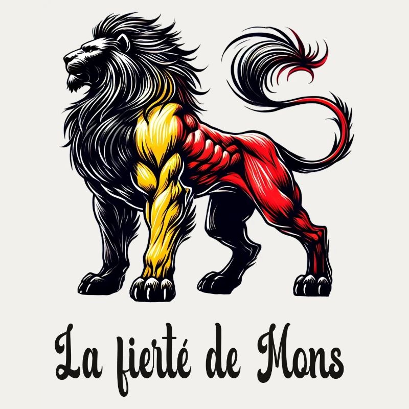 Mons Löwe Flaggen Design