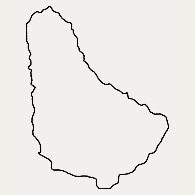 Barbados Map