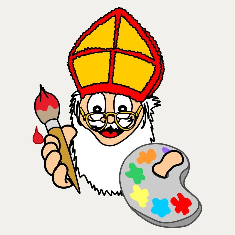 Sinterklaas paint