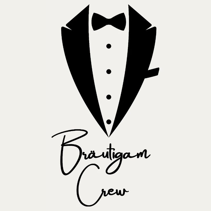 Équipe de mariés de la fête de garçon