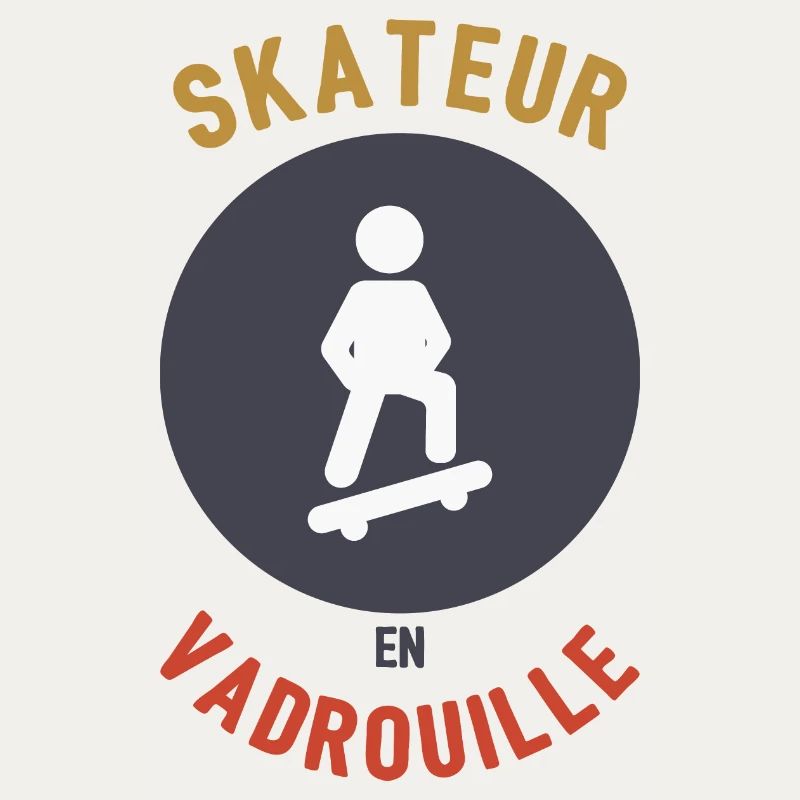 Skateboarder im Mopp