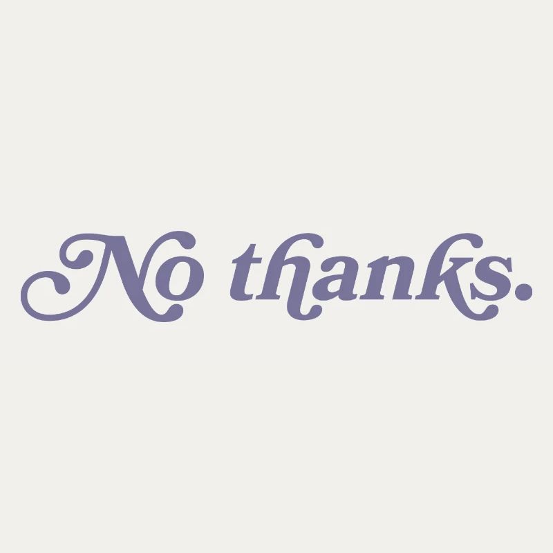 Non merci.