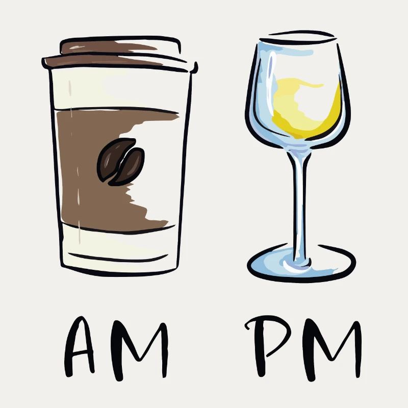 AM - PM, Coffee - Wine