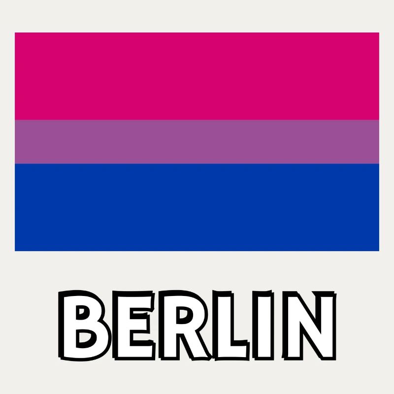 Drapeau de la Bi Pride Berlin