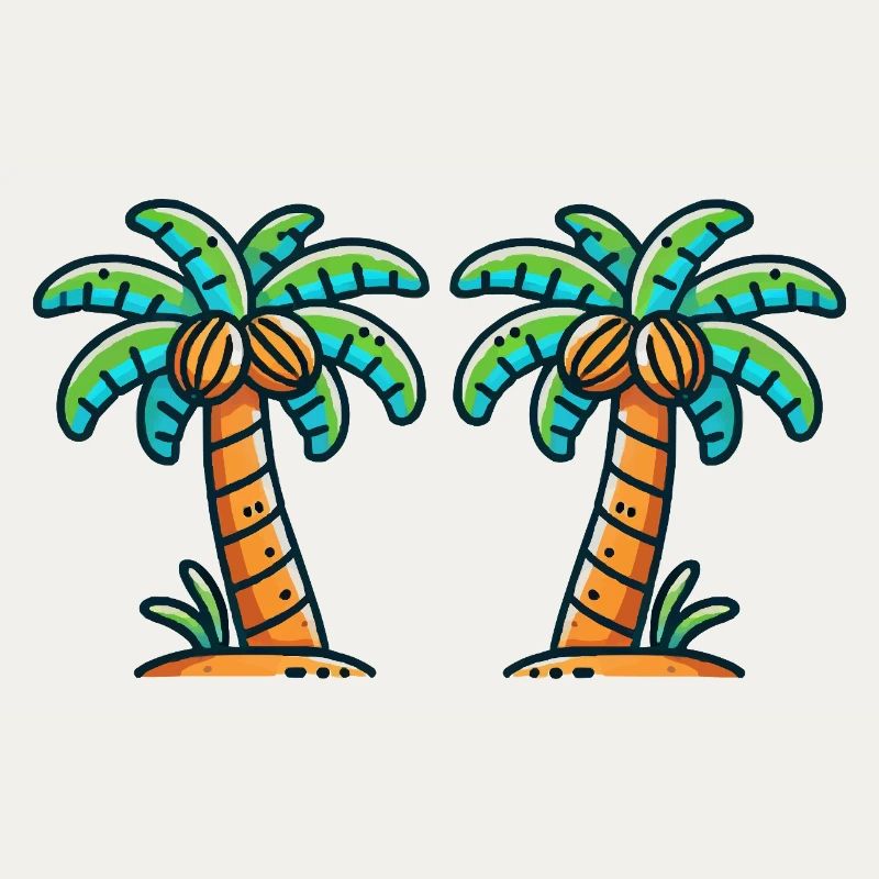 Palm trees