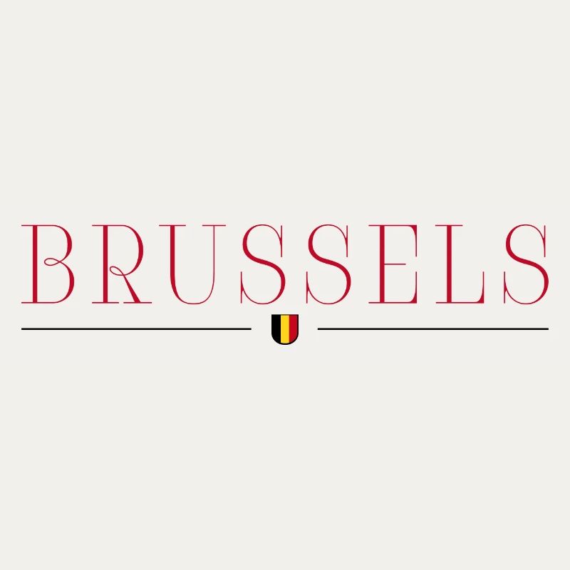 Brussels, Belgium Elegance T-Shirt