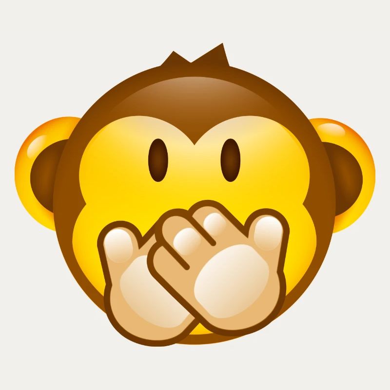 Smiley Monkey -No Saying-