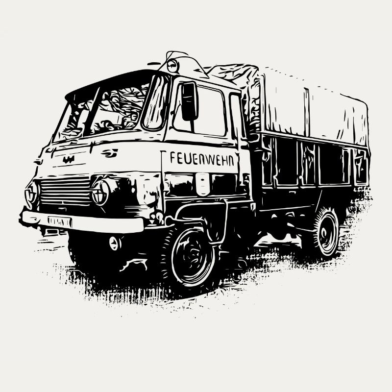 Robur Flatbed LO LD IFA Fire Brigade