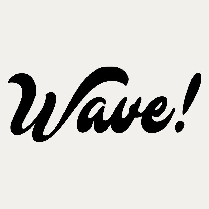 Wave! Surfer Topography Surf Beach Design